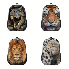 Casual Animal 3D Printing Backpack School Bag Travel Backpack