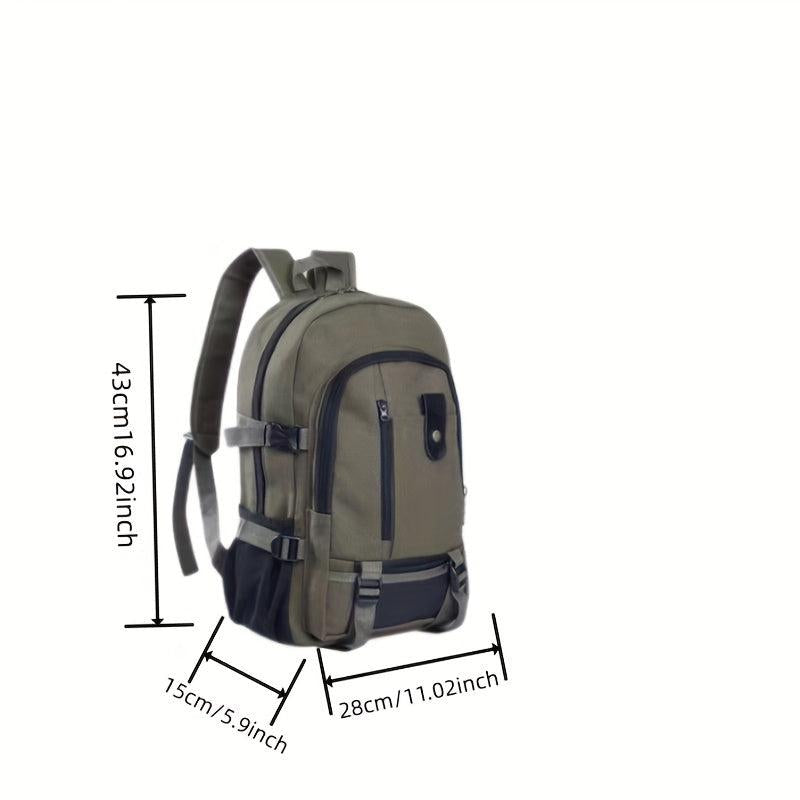Men's Large Capacity Travel Backpack Schoolbag