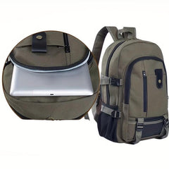 Men's Large Capacity Travel Backpack Schoolbag