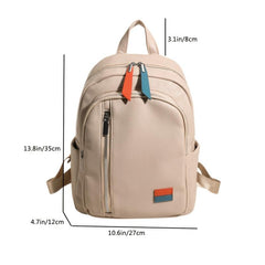 Men's Leather Backpack Large Capacity for Travel Work
