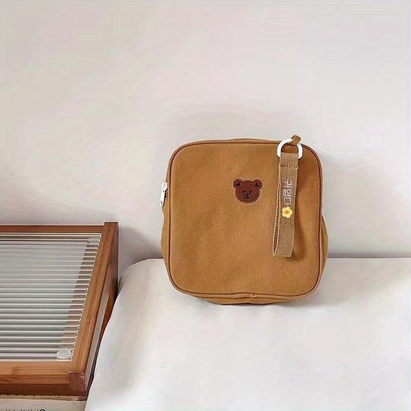 Bear Pattern School Bag Girls Boys Backpack Kids Children's Travel Bag