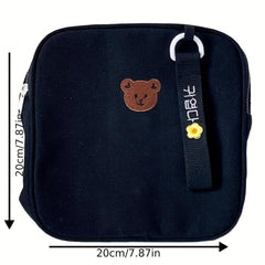 Bear Pattern School Bag Girls Boys Backpack Kids Children's Travel Bag
