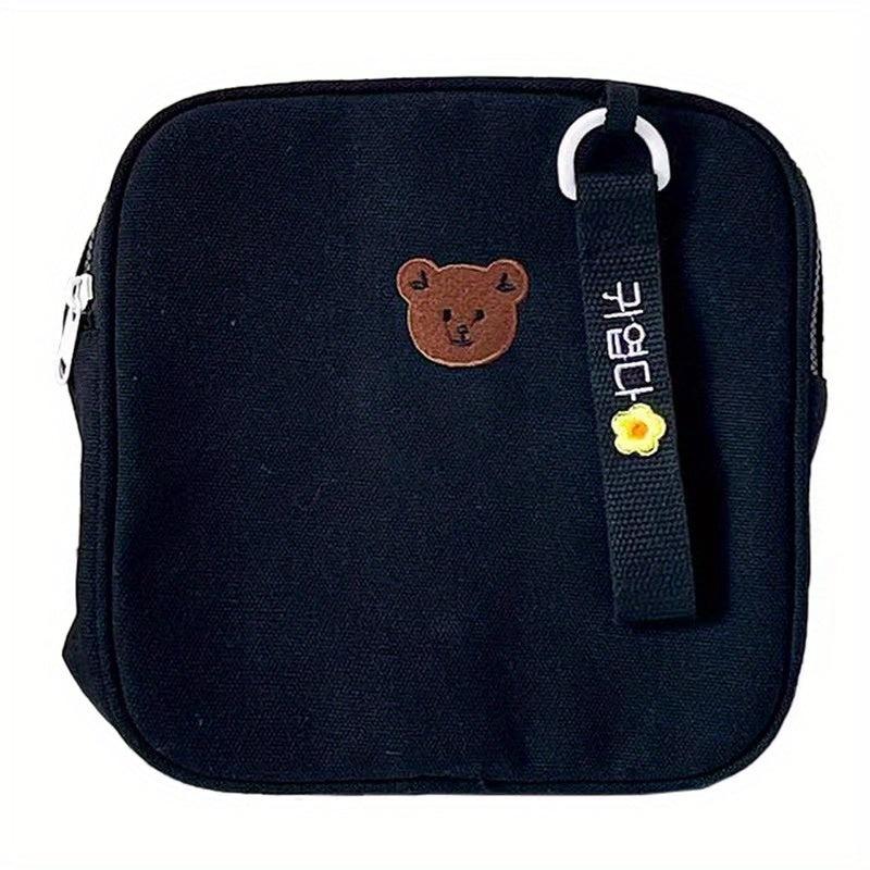 Bear Pattern School Bag Girls Boys Backpack Kids Children's Travel Bag