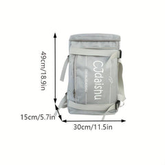 Men's Large Capacity Adjustable Backpack
