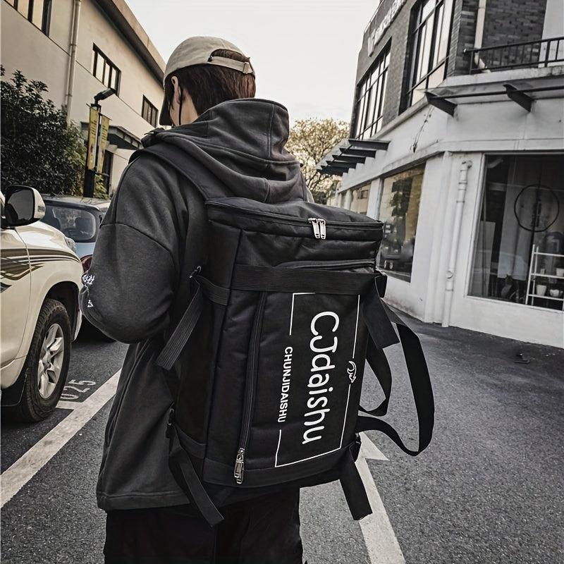Men's Large Capacity Adjustable Backpack