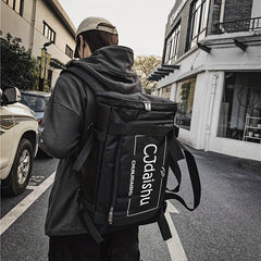 Men's Large Capacity Adjustable Backpack