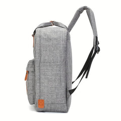 3pcs Backpack Crossbody Bag And Pen Bag Set Large Capacity Travel Bag