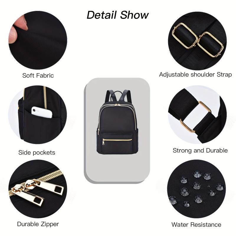 Waterproof Nylon Travel Backpack for Outdoor Adventures