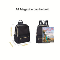Waterproof Nylon Travel Backpack for Outdoor Adventures