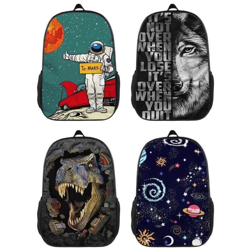 Preschool 3D Dinosaur Backpack for Primary School Kids