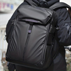 Men's Multi Compartment Backpack Large Capacity Bag Short Distance Travel