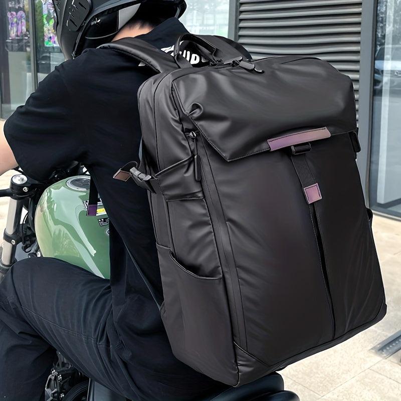 Men's Multi Compartment Backpack Large Capacity Bag Short Distance Travel