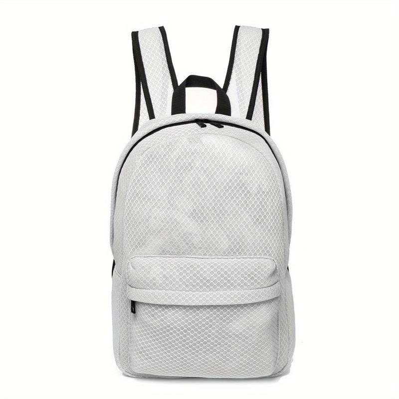 Lightweight Unisex Backpack Durable Outdoor Bag for School Office