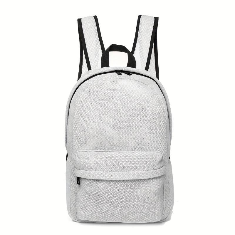 Lightweight Unisex Backpack Durable Outdoor Bag for School Office