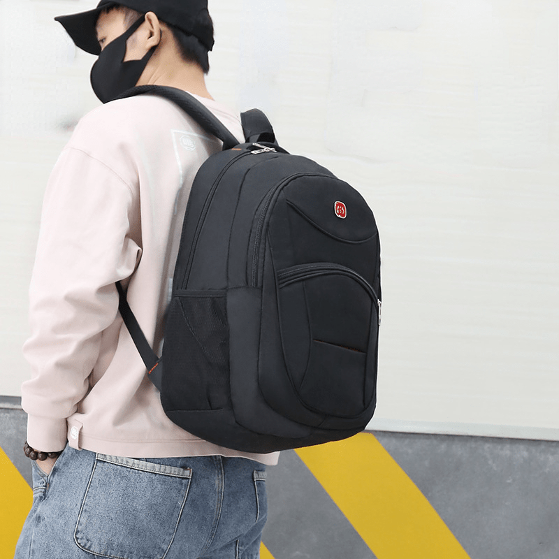Business Travel Backpack Large Capacity Waterproof Student Bag