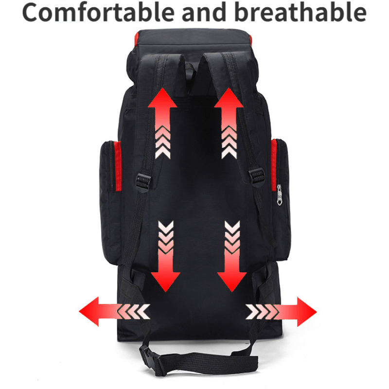 Large Capacity Outdoor Mountaineering Bag Waterproof Duffel Backpack