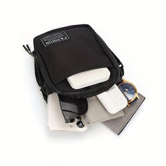 Men's Casual Mini Crossbody Bag Diagonal Shoulder Mobile Phone Pouch