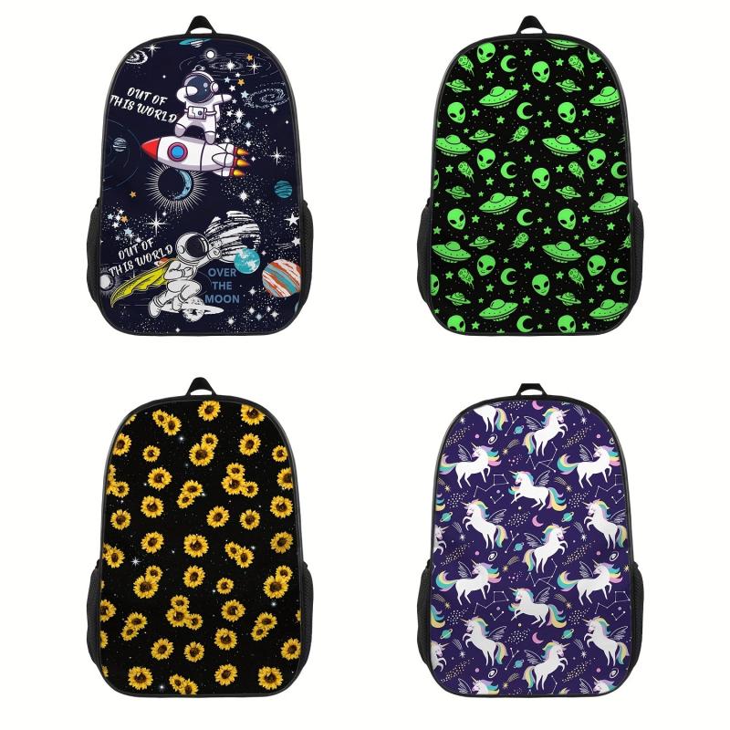 Unicorn Backpack For Girls School Bag Rucksack Boys Students 43