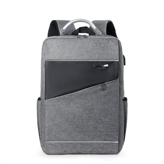 Men's Business Laptop Backpack with USB Charging Port