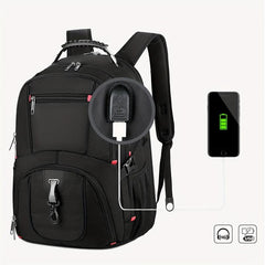 Waterproof Laptop Backpack with USB Charging Port 43 Gaming Computer Backpack