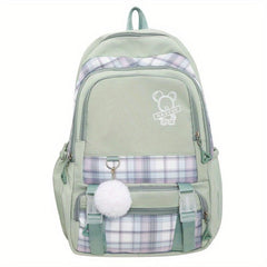 Casual Multifunctional Backpack with Large Capacity for Women's Bag