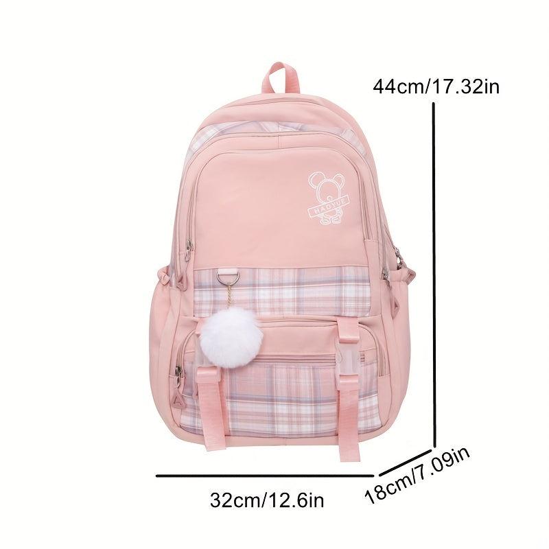 Casual Multifunctional Backpack with Large Capacity for Women's Bag