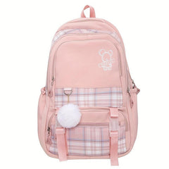 Casual Multifunctional Backpack with Large Capacity for Women's Bag