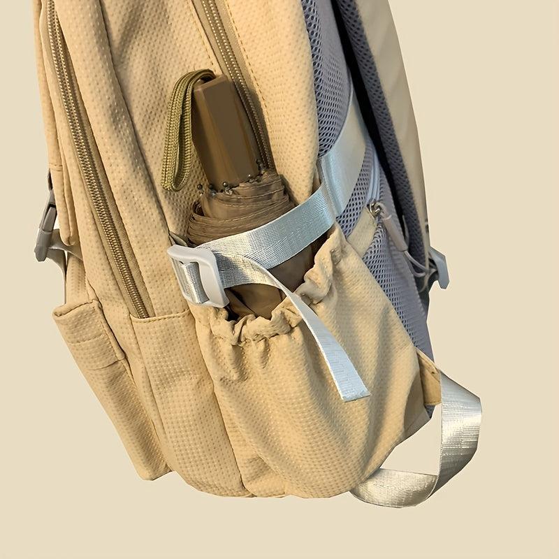 Casual Large Capacity Travel Backpack With Pendant