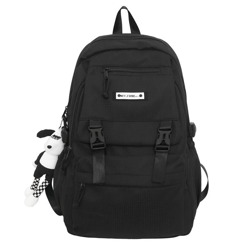 Casual Large Capacity Travel Backpack With Pendant
