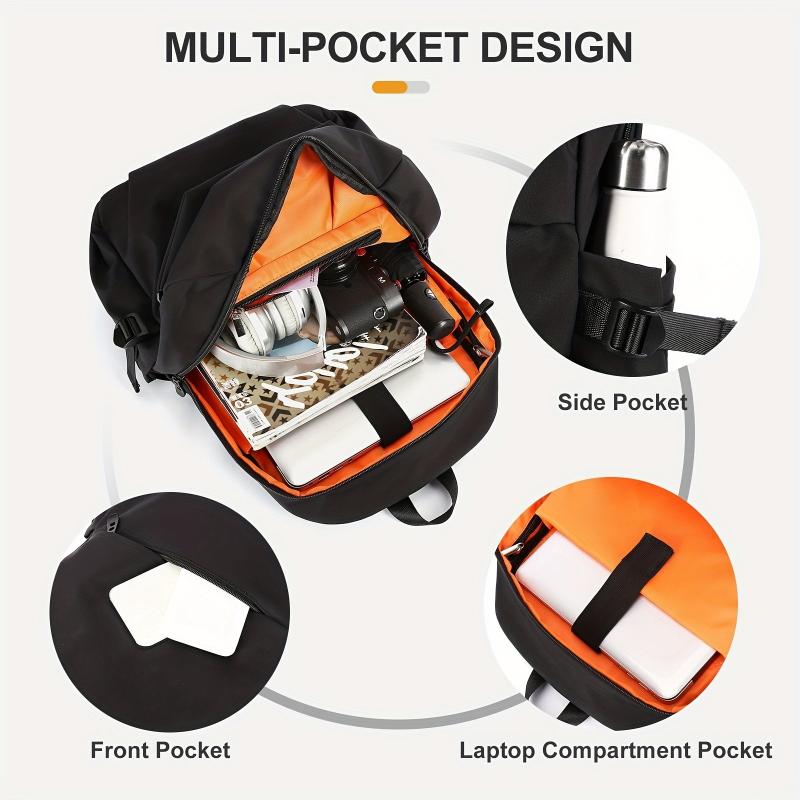 Men's Large Capacity Computer Backpack for College Students