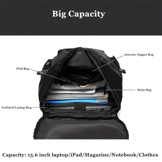 Waterproof Large Capacity Travel Backpacks Men Women Laptop Backpack
