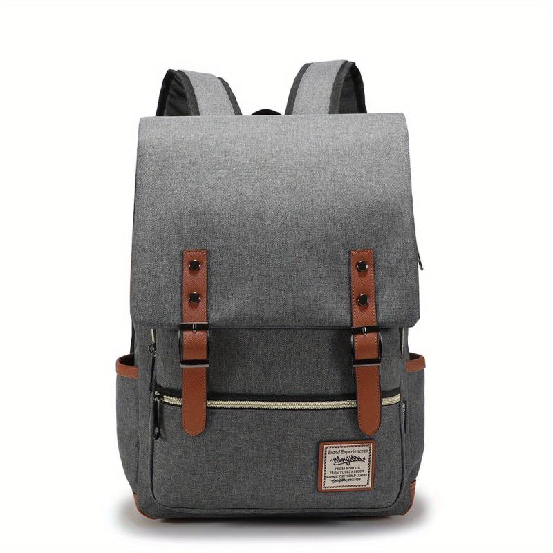 Retro Casual Oxford Cloth Backpack Outdoor Travel School Bag