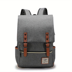 Retro Casual Oxford Cloth Backpack Outdoor Travel School Bag