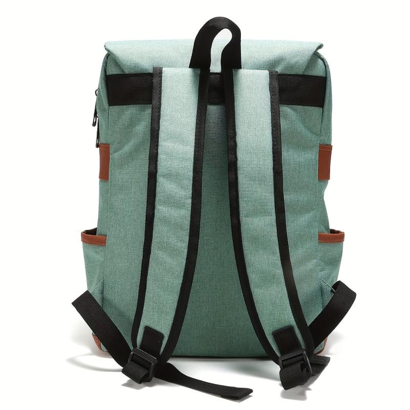 Retro Casual Oxford Cloth Backpack Outdoor Travel School Bag