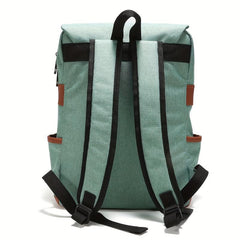 Retro Casual Oxford Cloth Backpack Outdoor Travel School Bag