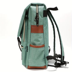 Retro Casual Oxford Cloth Backpack Outdoor Travel School Bag