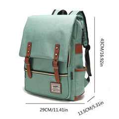Retro Casual Oxford Cloth Backpack Outdoor Travel School Bag