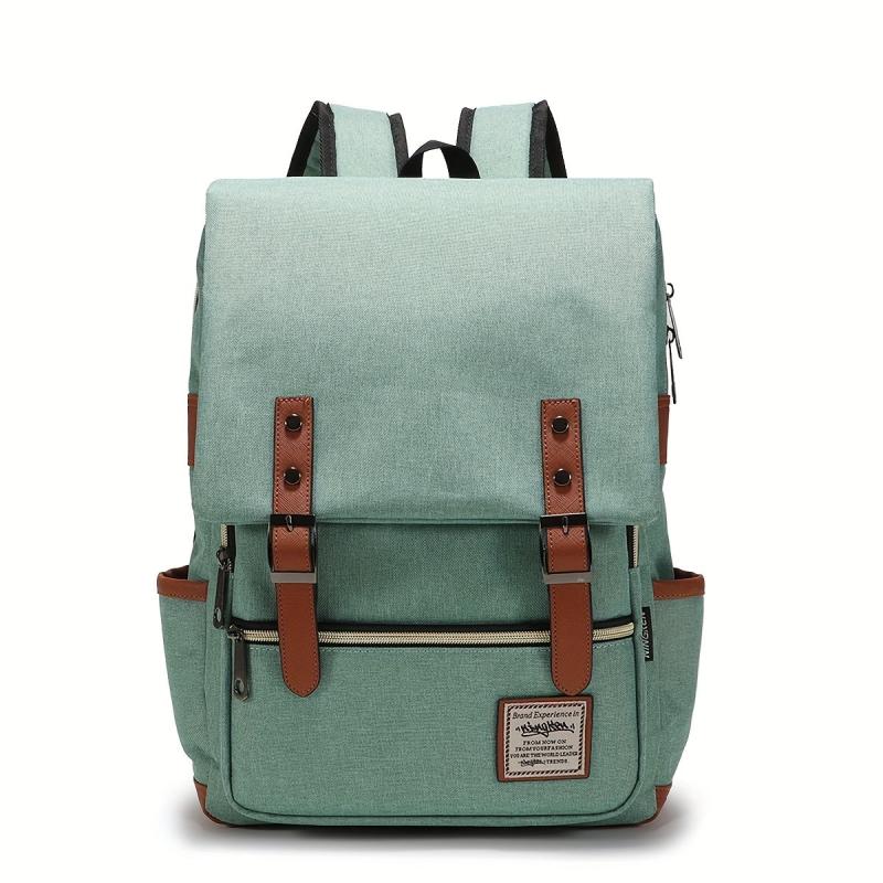 Retro Casual Oxford Cloth Backpack Outdoor Travel School Bag