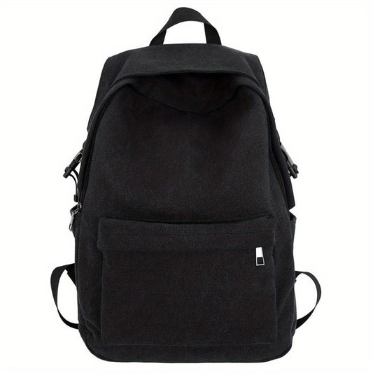 Retro Solid Canvas Sports Backpack