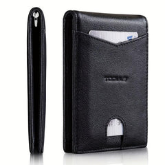 RFID Blocking Money Clip Wallet for Men