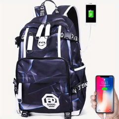 Junior High School Boys Backpack Campus School Bag