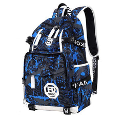 Junior High School Boys Backpack Campus School Bag