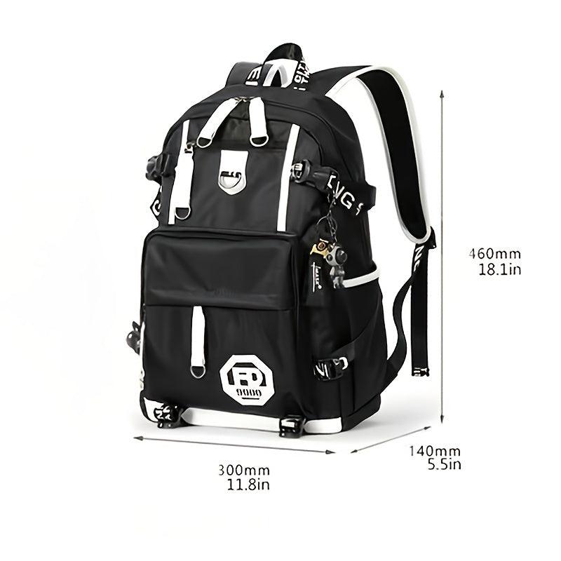 Junior High School Boys Backpack Campus School Bag