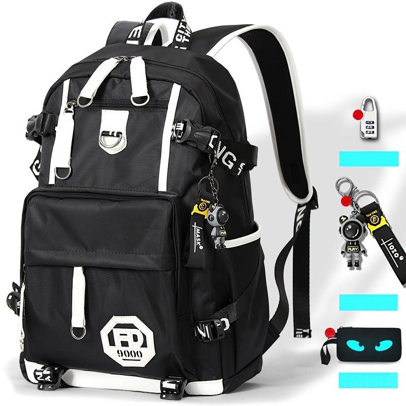 Junior High School Boys Backpack Campus School Bag
