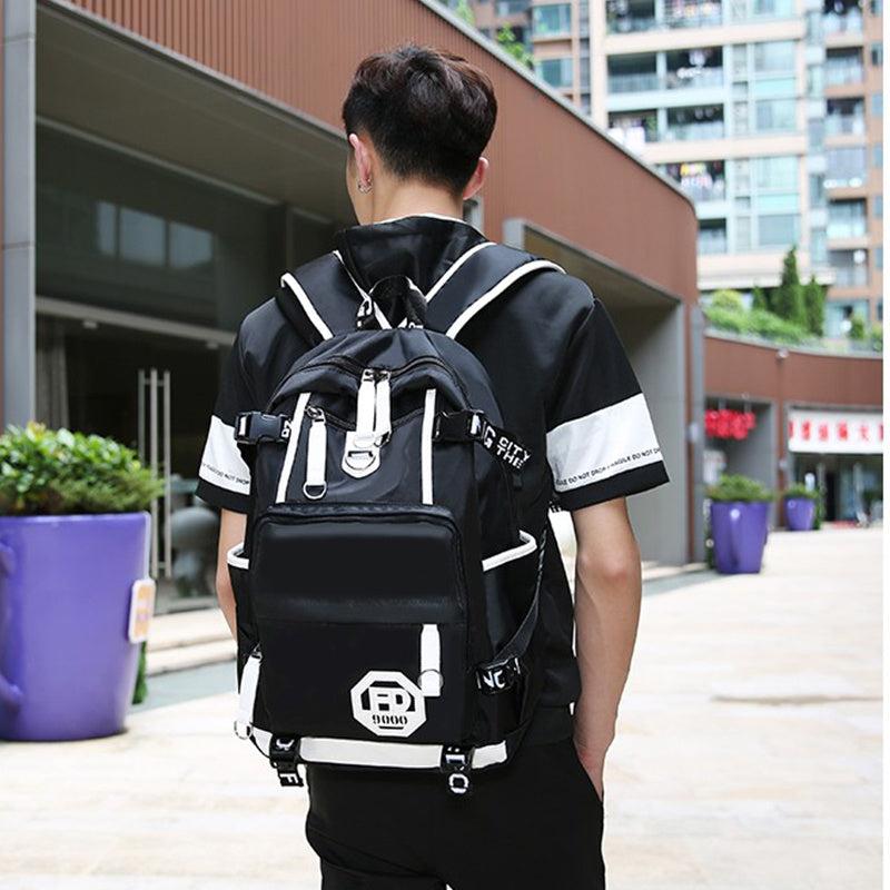 Junior High School Boys Backpack Campus School Bag