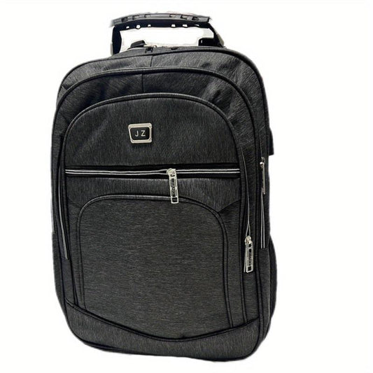 Casual Outdoor Wear-resistant Backpack With USB Charging Port