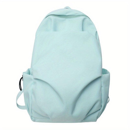 Ruched Backpack Casual School Bag Travel Bag