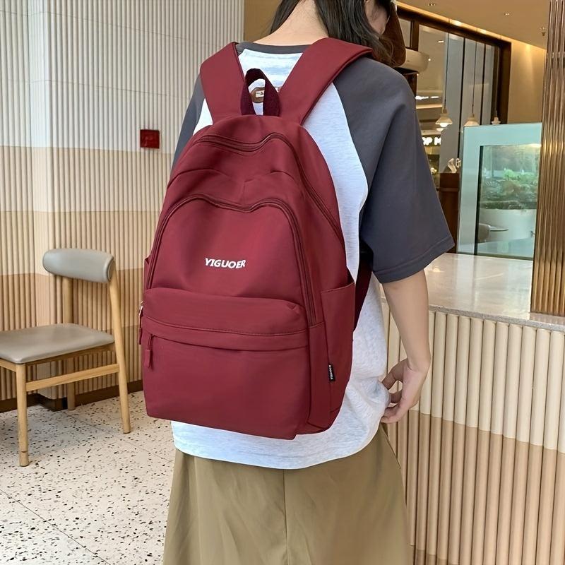 Student Schoolbag Backpack Large Capacity Travel Bag Boys Girls Backpack