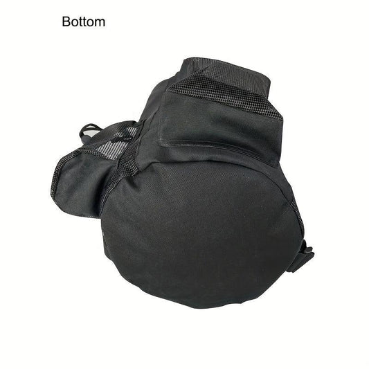 Men's Mesh Swim Backpack with Bottle Holder - Beach & Gym Bag
