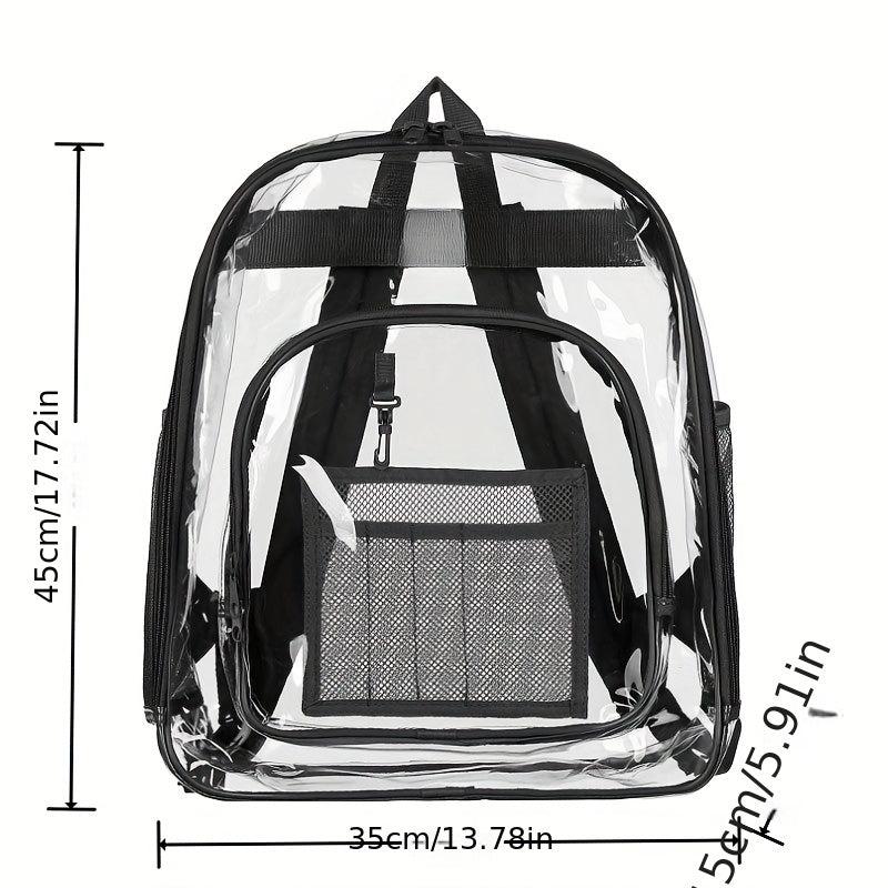 Waterproof PVC Backpack Transparent for Men and Women